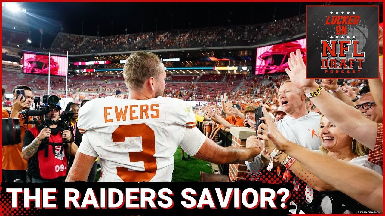 Texas Qb Quinn Ewers Would Be The Perfect Fit For Las Vegas Raiders | Nfl Draft Podcast