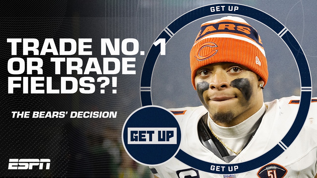 The Bears’ Big Decision 👉 Trade Justin Fields Or Trade The No. 1 Pick? 🧐 | Get Up