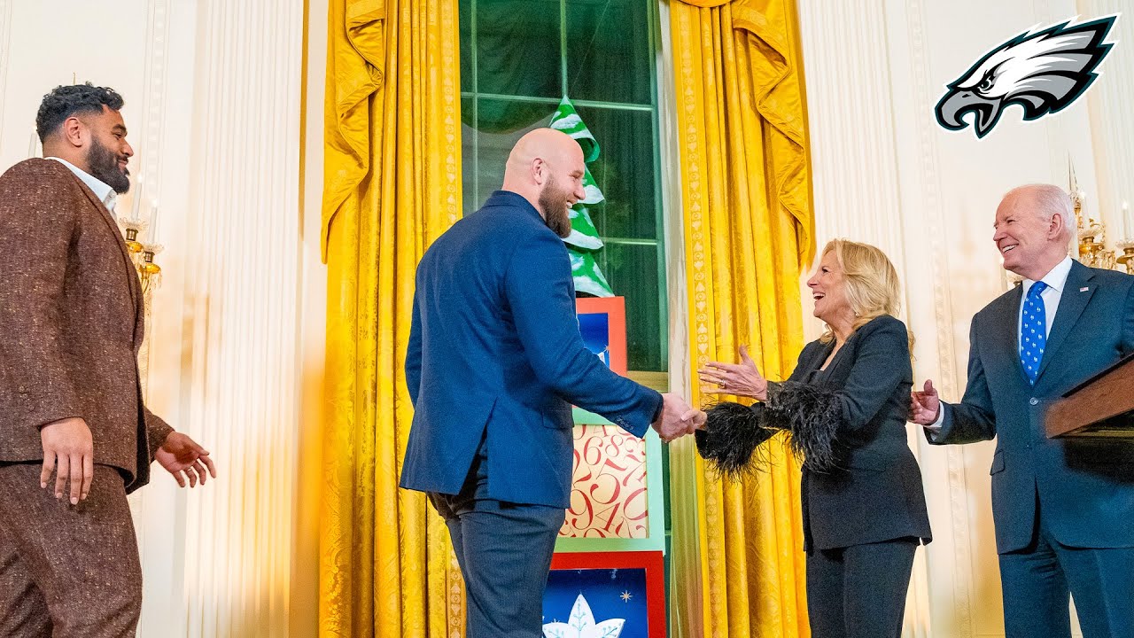 The Philadelphia Eagles Visit The White House!