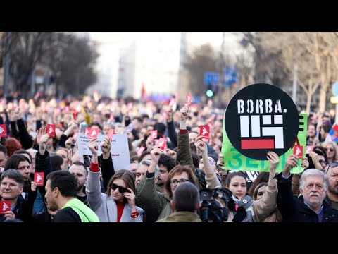 Thousands Protest In Belgrade In Biggest Rally Yet Against Alleged Electoral Fraud • France 24