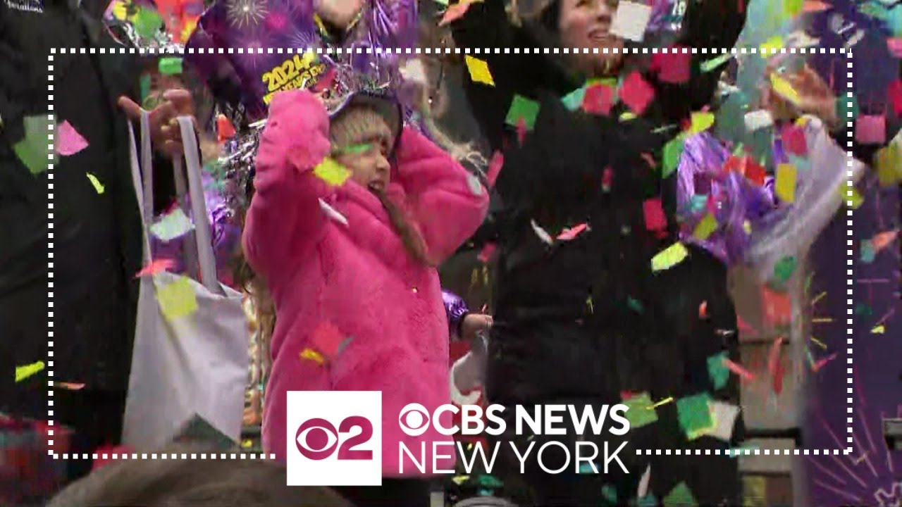 Times Square Organizers Test Out Confetti For New Year’s Eve Celebration