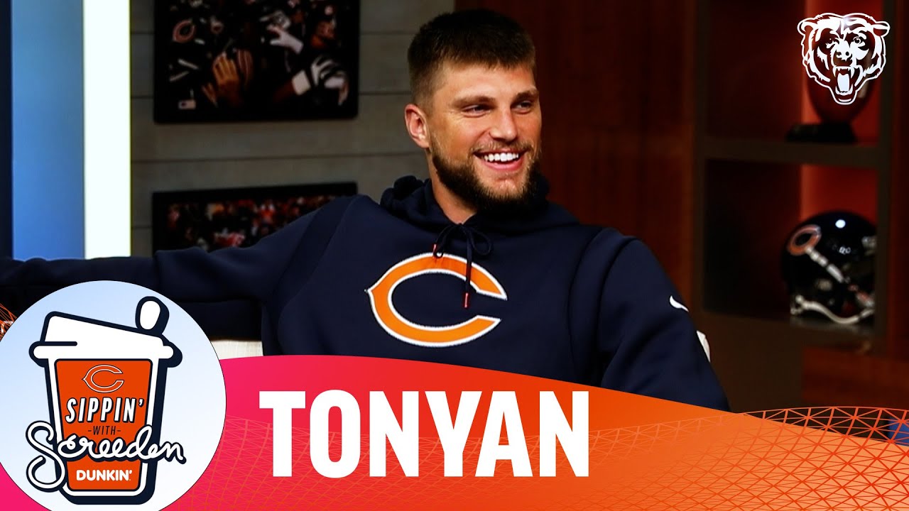 Tonyan Talks Aliens, Trivia And Hair Tips | Sippin’ With Screeden | Chicago Bears