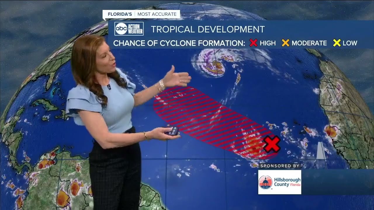 Tracking The Tropics | Lee Expected To Strengthen Slightly In The Next Day