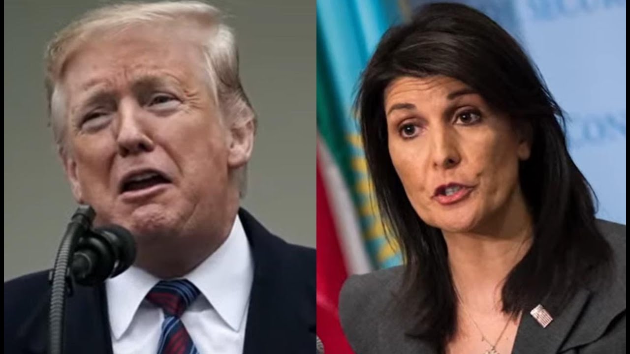 Trump Shares Conspiracy Theory That Nikki Haley Is Ineligible To Be President