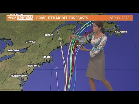 Tuesday Noon Tropical Update: Hurricane Lee Moving North As A Cat 3 | New Orleans News