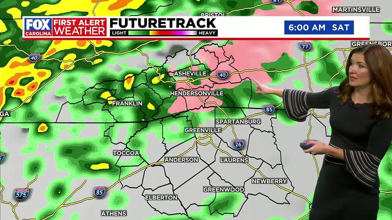 Two First Alert Weather Days Ahead For Rain And Possible Wintry Mix In The Mountains