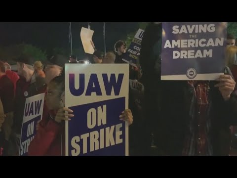 UAW begins historic strike against all big three automakers