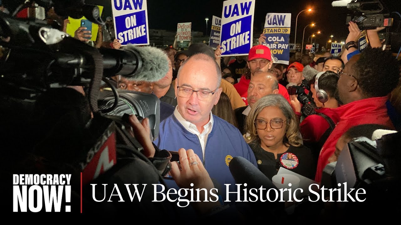 Uaw On Strike: Auto Workers Target All Big Three Automakers At Once