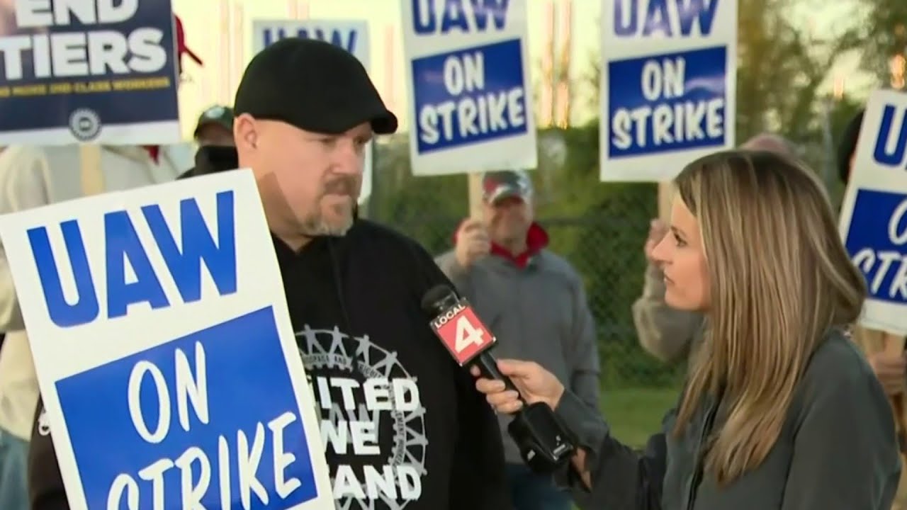 Uaw Strike: Workers On The Picket Lines At 3 Plants | Detroit News