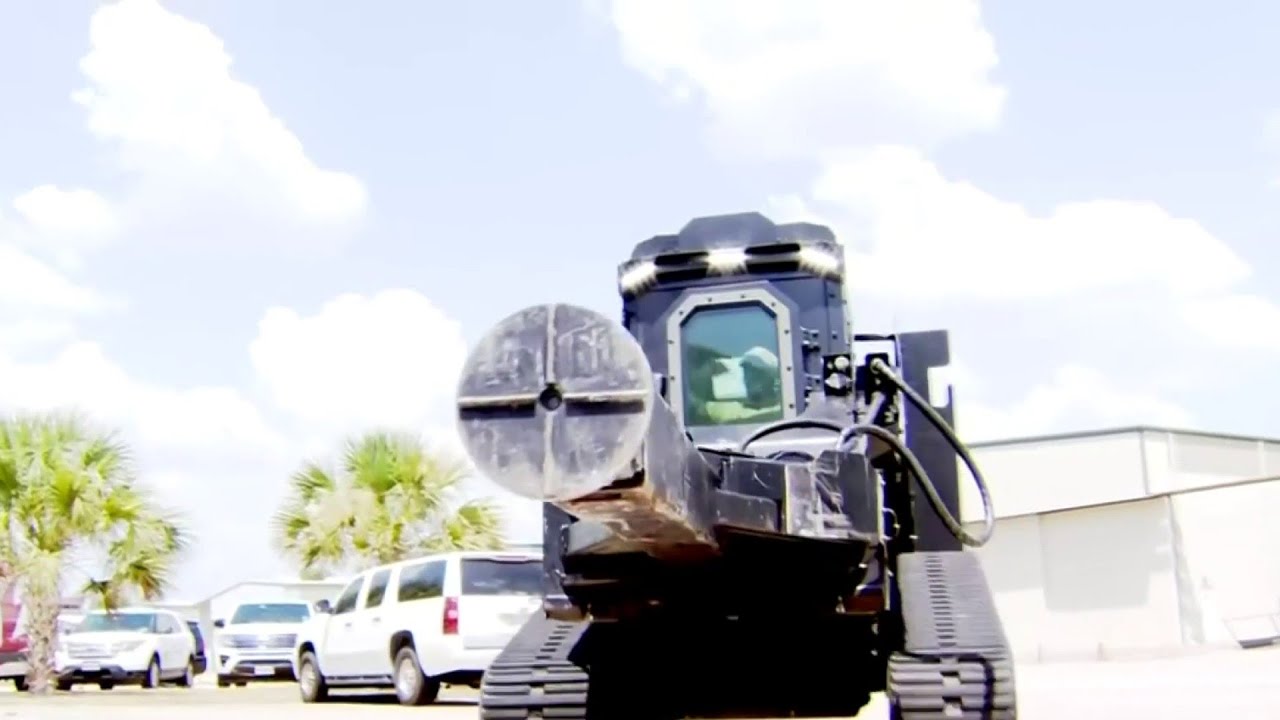 Military Grade Machine Used In Swat Situations | Houston