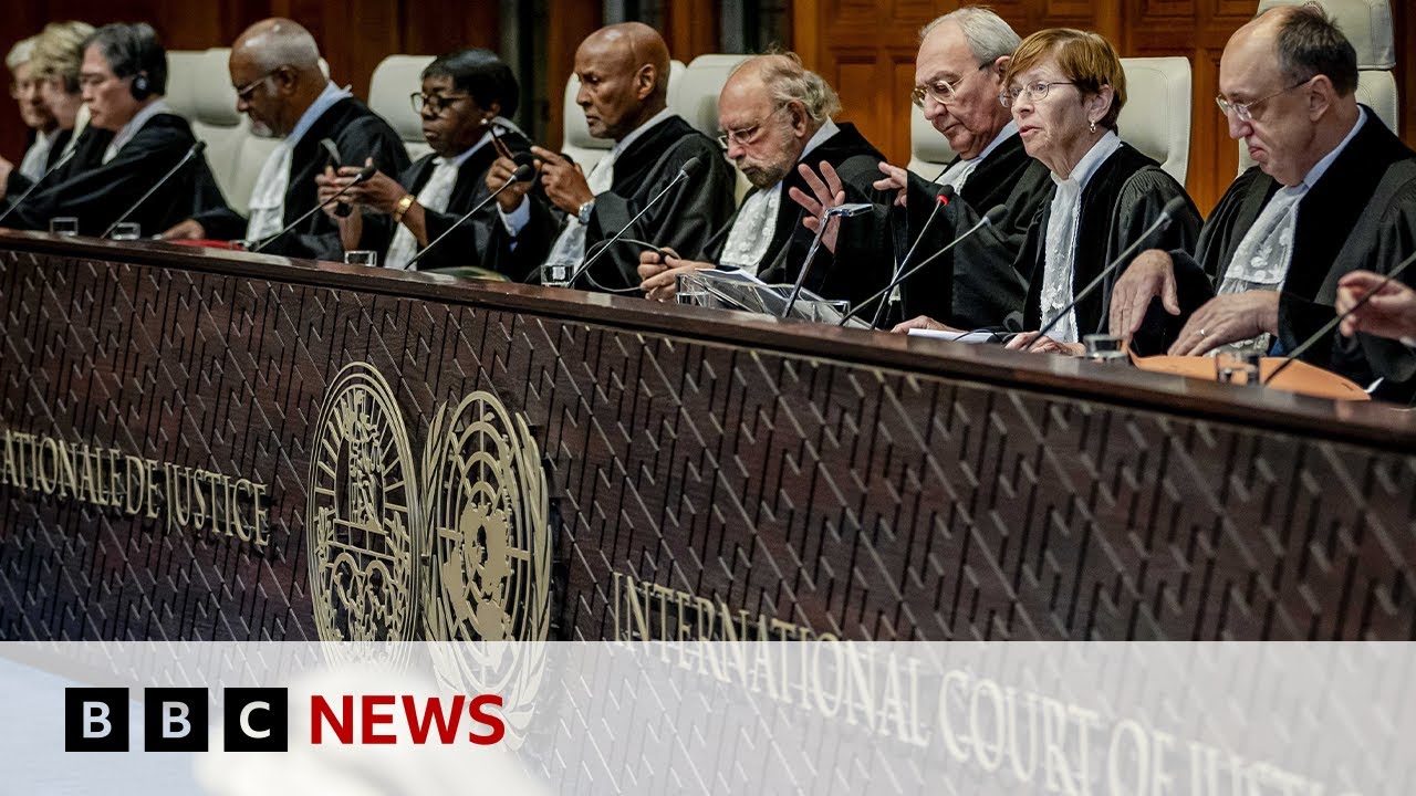 Un Court Hears South Africa Case Accusing Israel Of Genocide In Gaza | Bbc News