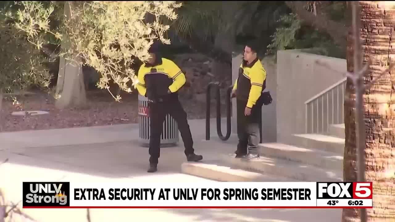 Unlv Adds Security Guards, More Video Surveillance For Spring Semester