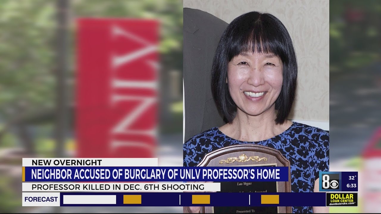 Unlv Professor’s Neighbor Accused In Las Vegas Home Burglary