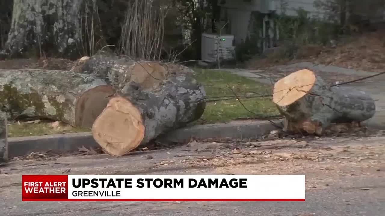 Upstate Storm Damage