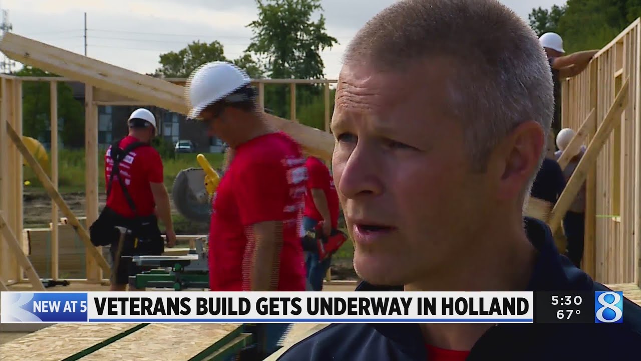 Veterans Help Veteran In Lakeshore Habitat For Humanity Build | Battle Creek News