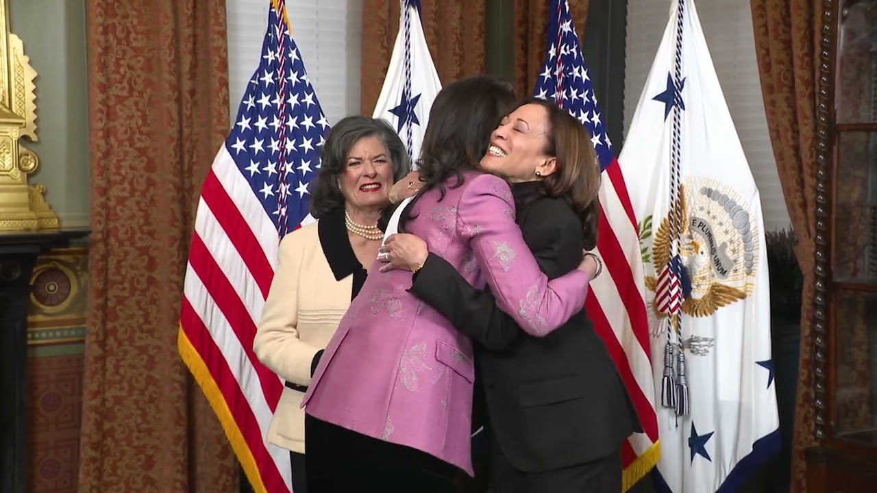 Vice President Harris Ceremonially Swears In Nathalie Rayes As Ambassador To Croatia