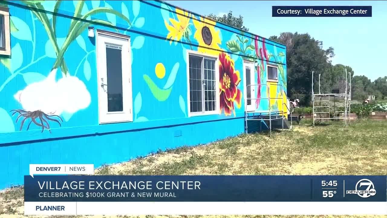 Village Exchange Center Celebrates $100k Grant & New Mural