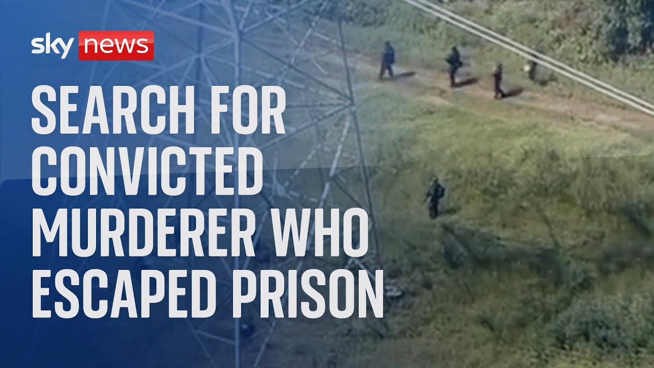 Watch Live: Aerial Shots As Search For Escaped Prisoner Danelo Cavalcante Continues