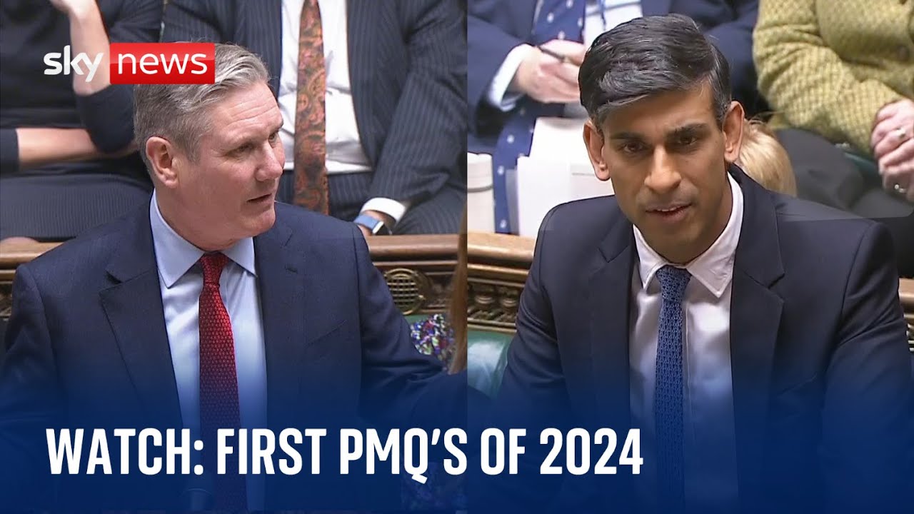 Watch Live: Rishi Sunak Faces Sir Keir Starmer In First Pmq’s Of The Year