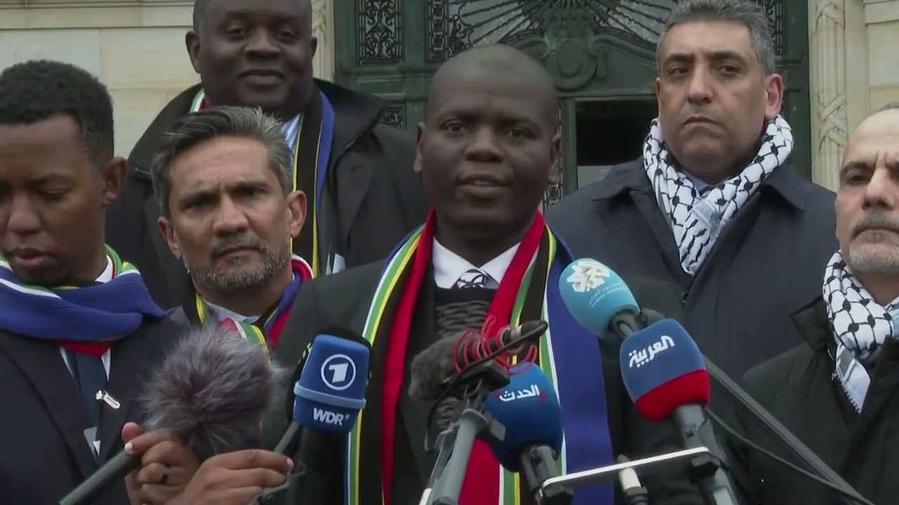 Watch: South Africa Holds News Briefing After Arguments In Icj Genocide Hearing Against Israel