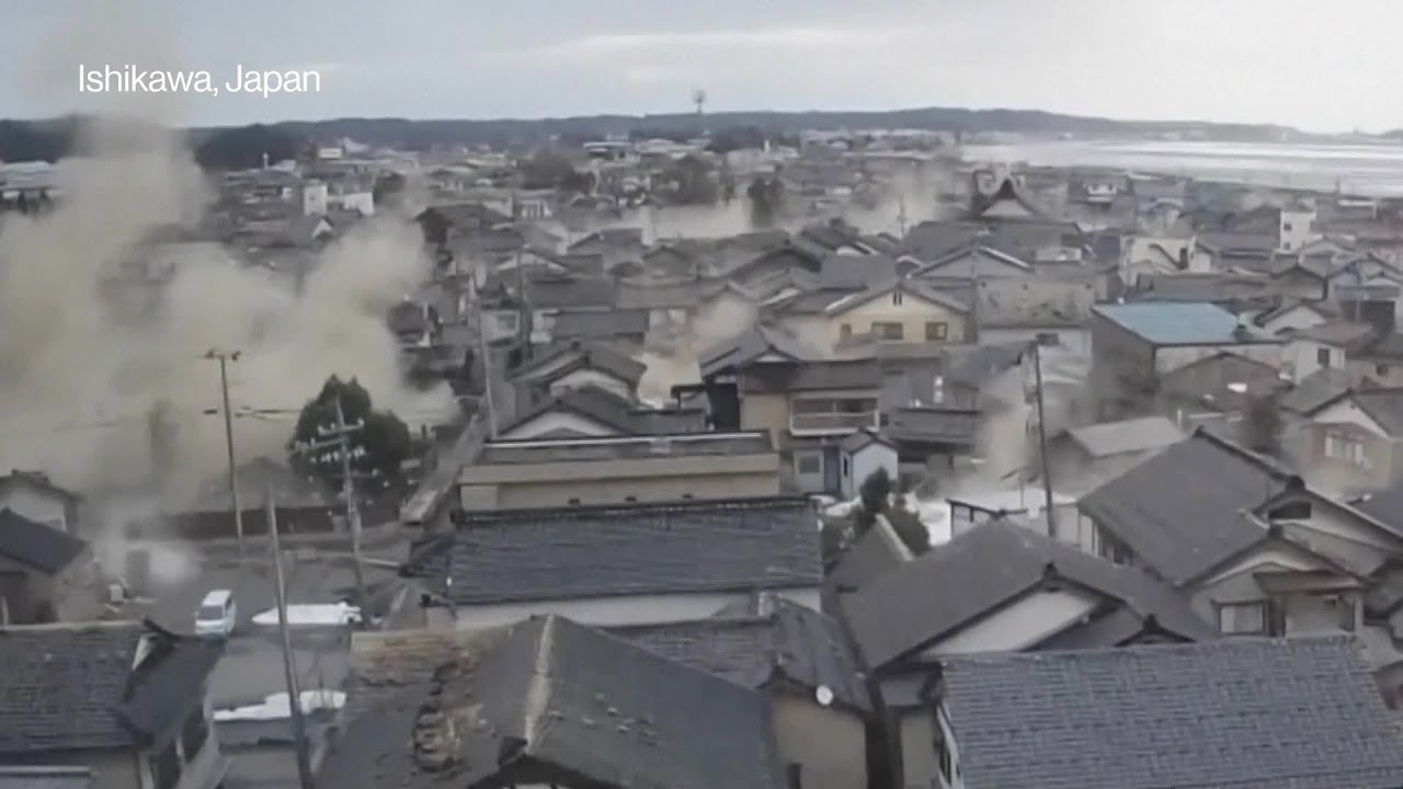 Watch: Strong Quake, Tsunami Hit Northwestern Japan