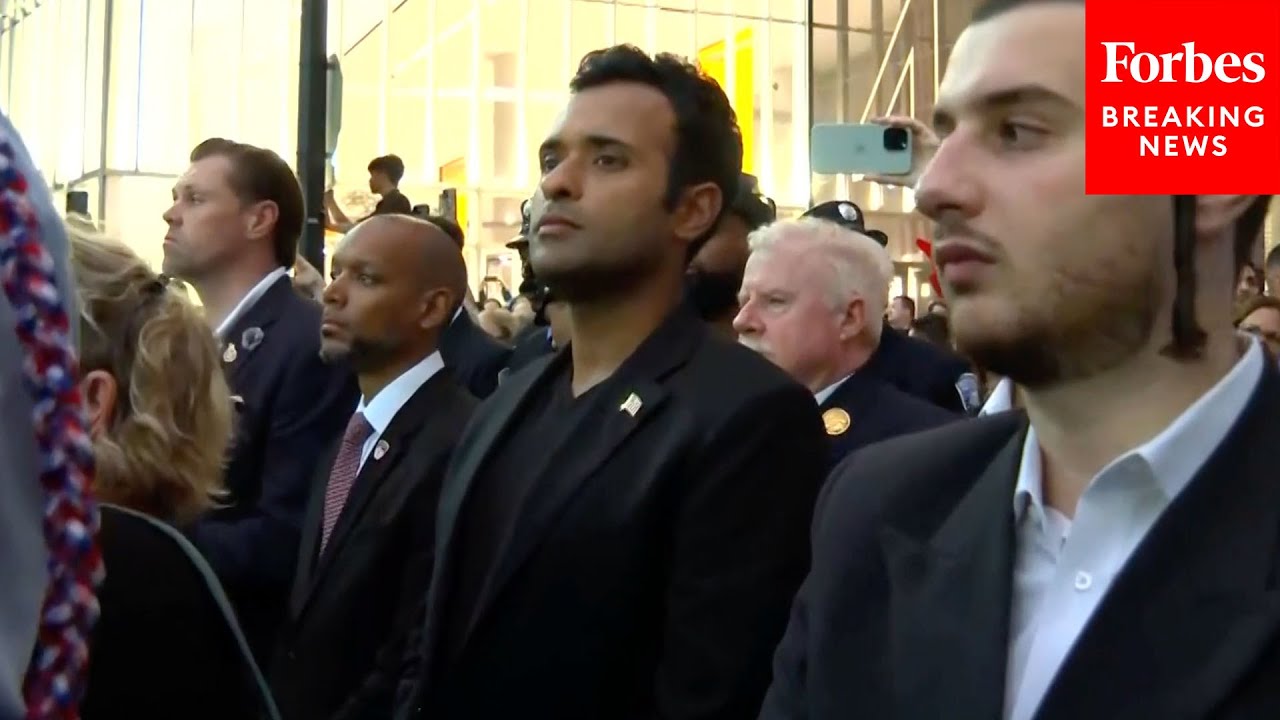 Watch: Vivek Ramaswamy Attends The Fdny’s Pipes And Drums 9/11 Tribute In Nyc