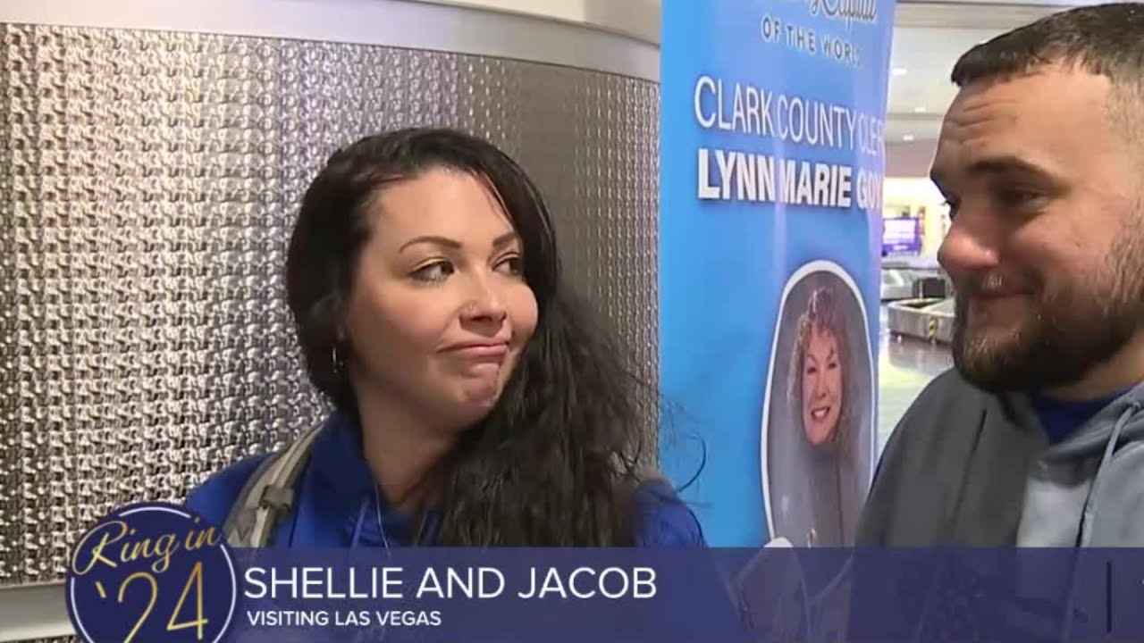 Wedding Pop Up At Las Vegas Airport Welcomes Spontaneous Nye Visitors