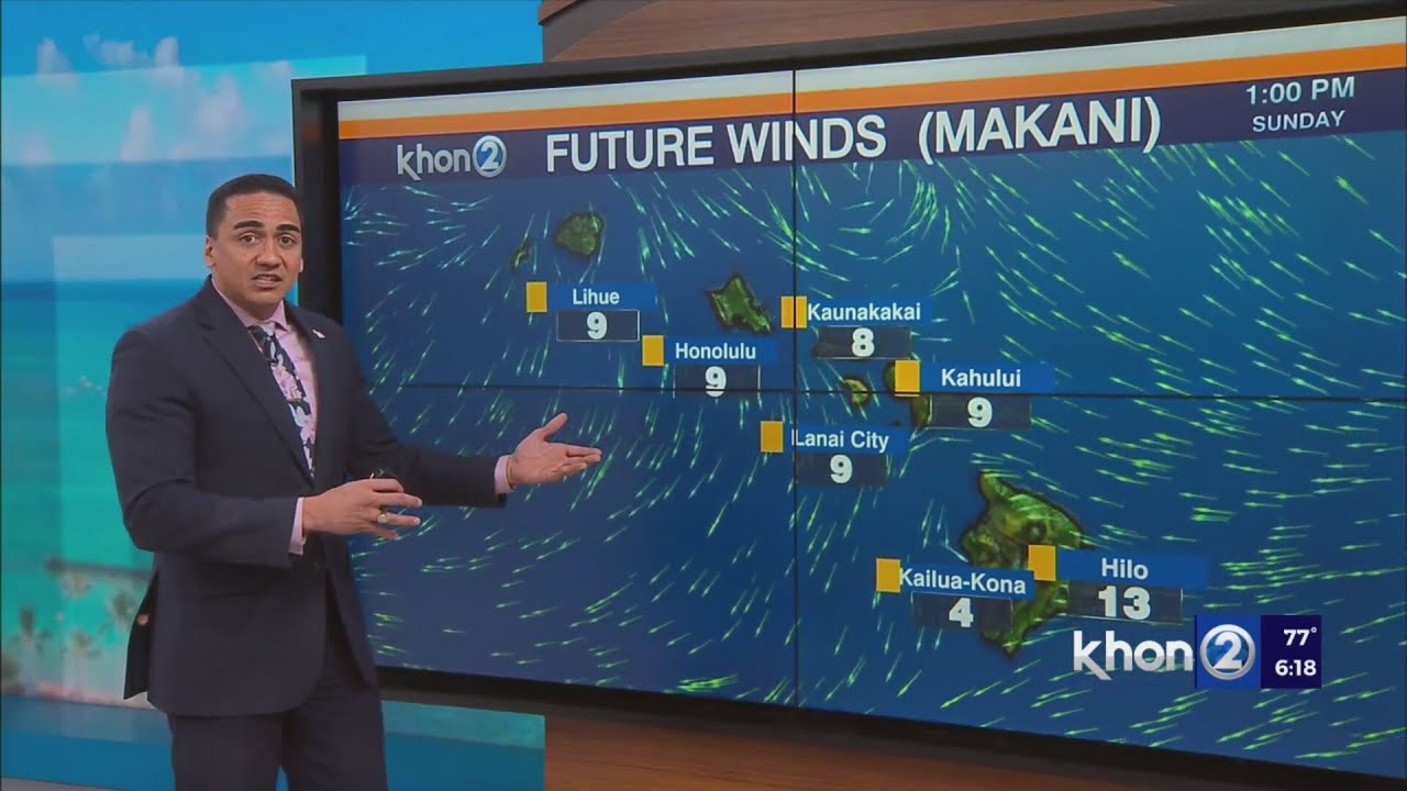 Winds To Weaken As We Head Closer To New Year’s Eve