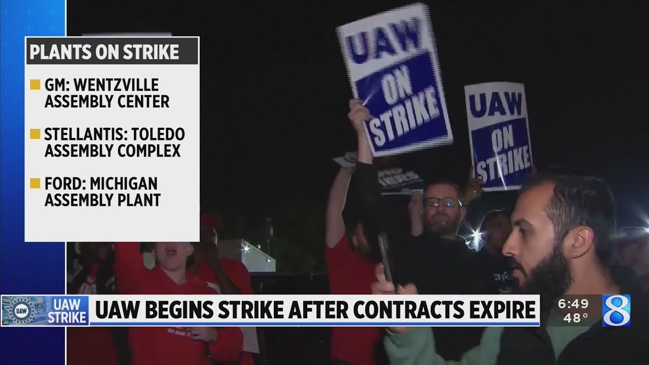 Workers Are On Strike At All 3 Detroit Auto Makers For The First Time In Their Union’s History | Battle Creek News