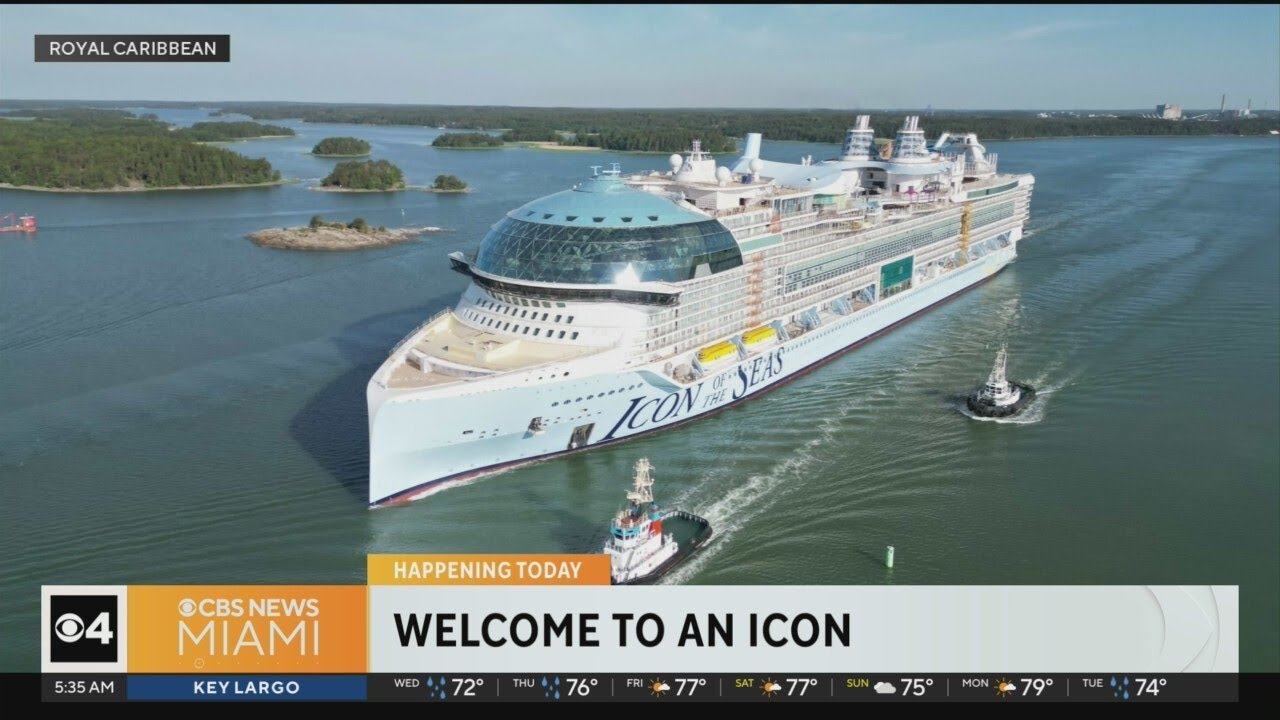 World’s Largest Cruise Ship Arrives Wednesday At Portmiami