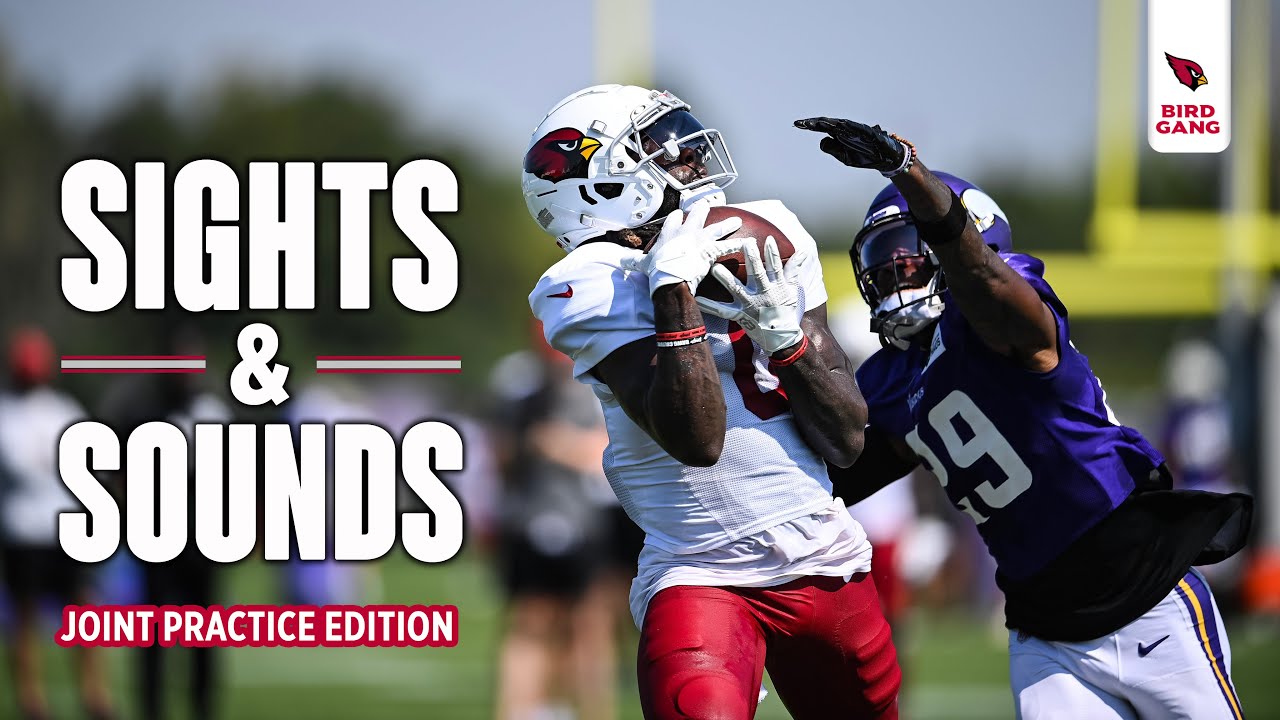 Sights & Sounds From Joint Practice With Minnesota Vikings | Arizona Cardinals