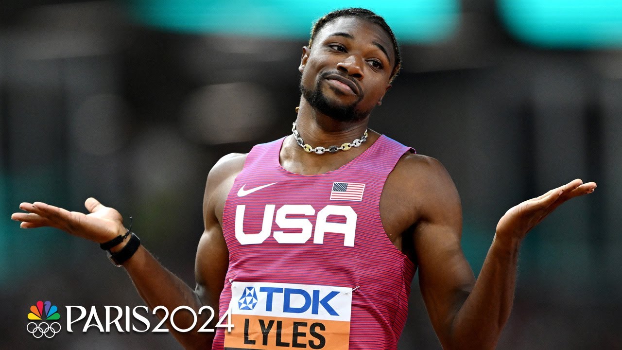 Noah Lyles, After Scary Cart Collision, Cruises Into 200m Final Eyeing Threepeat | Nbc Sports